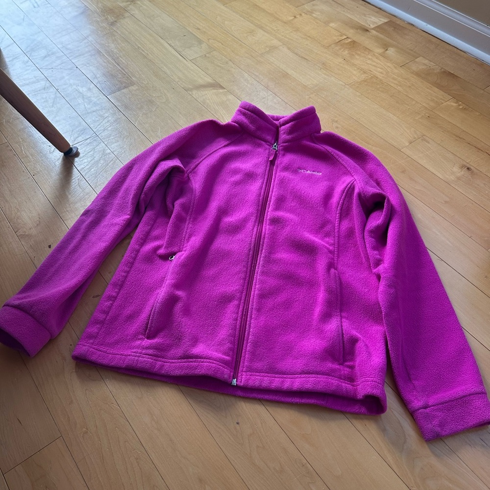 Columbia Bright Pink Kids Puffer Jacket